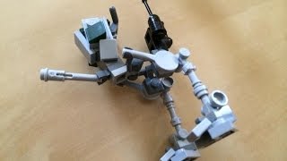 Lego Star Wars Custom ATRT Building Tutorial Instructions [upl. by Geiger]