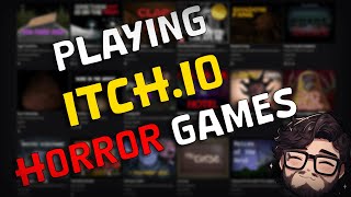 Itchio fun times Itchio Horror games shorts [upl. by Ahsinned674]