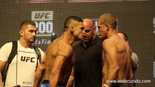 UFC 200 WeighIns Diego Sanchez vs Joe Lauzon [upl. by Ahsian]