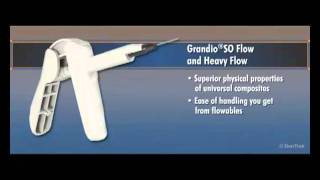 GrandioSO Flow amp Heavy Flow  flowables with similar physical properties to a universal composite [upl. by Zorine18]