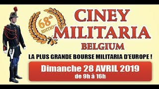 CINEY MILITARIA 280419 part 2 [upl. by Auhoj]