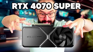 Test de la RTX 4070 SUPER  NVIDIA creuse lécart avec AMD sur le 1440p [upl. by Acireit]