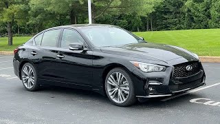 2024 INFINITI Q50 Phoenixville Malvern Downingtown Glen Mills West Chester PA 20460 [upl. by Nimajaneb]