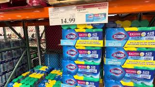 Costco Clorox Wipes On Sale 🧼🧽🧹 [upl. by Kcirddot]