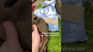 Heavy Crinkled Cotton Hijab  Customer Review  RF Abayas amp Hijabs [upl. by Uella]