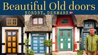 See the BEAUTIFUL Old Doors  Nordby Samsoe Denmark🇩🇰 [upl. by Berman985]