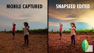 How to Make Image Pop in Snapseed  Android  iPhone [upl. by Fleischer]