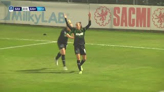 Sassuolo  Sampdoria 30  Doppietta di Sabatino per la prima vittoria  SerieAfemminile eBay [upl. by Sawtelle]