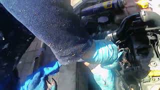 HOW to change diesel injector seals ford transit connect [upl. by Dnalel388]