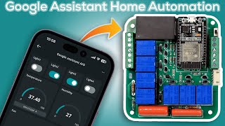 FREE Google Assistant based Home Automation with Arduino Cloud  ESP32 Projects  IOT Projects [upl. by Frasquito416]