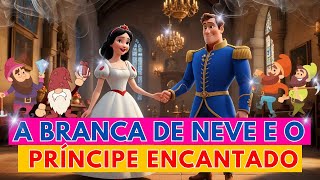 👑👸🏼✨BRANCA DE NEVE E O PRÍNCIPE ENCANTADO✨👸🏼👑 brancadeneve histórias desenhoinfantil [upl. by Nnaed726]