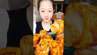 Big bone marrow has a delicious sweet taste spicyfood mukbang challenge eatingshow delicious [upl. by Ennyleuqcaj]