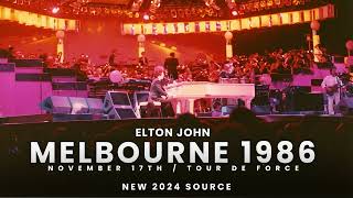 23 Tiny Dancer Elton John  Live in Melbourne 1986 [upl. by Goodyear862]