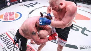 Bellator 207 Sergei Kharitonov  TKO [upl. by Gnut]