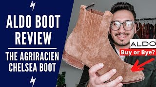 Aldo Boot Review  The Agriracien Chelsea Boot [upl. by Oshinski]