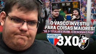 CASIMIRO REAGE FORTALEZA 3 X 0 VASCO  BRASILEIRÃO 2024  Cortes do Casimito [upl. by Idaf628]