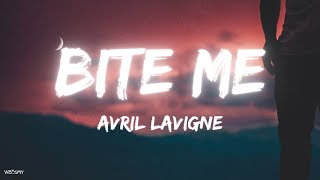 Avril Lavigne  Bite Me Lyrics [upl. by Curhan]