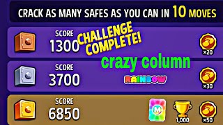 Teem solo challenge crazy column rainbow perfect heist match masters today gameplay [upl. by Flossy396]