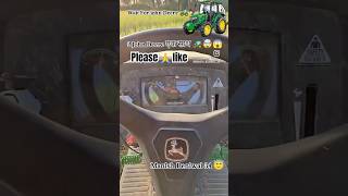 With for John Deere 🚜🦅😱 day91 farmer shorts shortsviral shortsfeed shortsvideostatus [upl. by Ahseyi891]