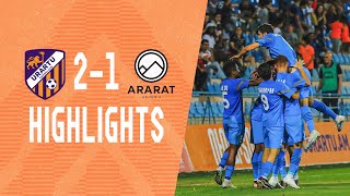 IDBank PL Matchday 2  Urartu FC  FC AraratArmenia 21  HIGHLIGHTS [upl. by Bang774]