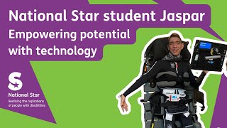 Jaspars story  Empowering potential with technology Eye gaze technology [upl. by Cyrilla]