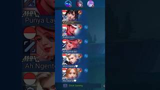 Mobile legend ngebucin mobilelegends mlbb valentinaml mobilelegendsid [upl. by Lenoj503]