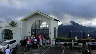 CAFE EL LAGO  KINTAMANI BALI  DRONE VIEW [upl. by Tigirb]