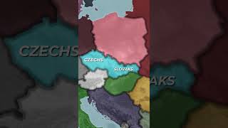 Why did Czechoslovakia Collapse short historicalmaps map [upl. by Sira44]