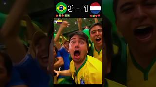 Brazil vs Netherlands  World cup qualified 2032🔥🔥 Highlight plantik short HD goal [upl. by Trubow422]