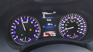 Q50 Red Sport 400 0100 mph in 95 sec [upl. by Karna450]