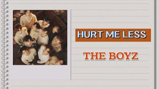 THE BOYZ 더보이즈  Hurt Me Less 환상통 lyrics RomEng [upl. by Airdnola]