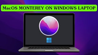 Install MacOS Monterey on a Windows Laptop educational tech macos tutorial pc [upl. by Okajima822]