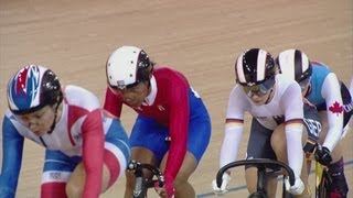 Cycling Track Womens Keirin First Round Full Replay  London 2012 Olympic Games [upl. by Crowe224]