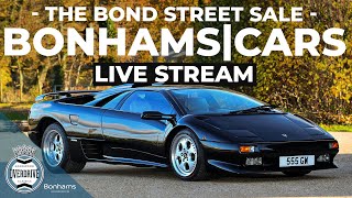 BonhamsCars Bond Street Sale  Live stream [upl. by Brander]