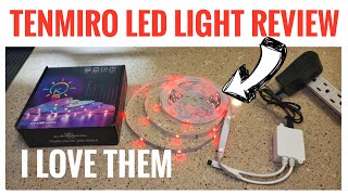 Tenmiro LED Strip Light REVIEW [upl. by Annenn]