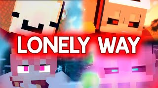 ♪ quotLonely Wayquot EthanAnimatez Minecraft Music Video ♪  Sleepwalking Montage [upl. by Eednahs]