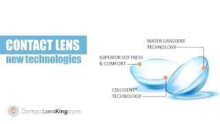 New Contact Lens Innovations  Total 30 Contact Lenses with Water Gradient amp Celligent® Technology [upl. by Allekim]