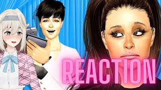 Ariana Puts Kris in thank you next SIMGM PRODUCTIONS REACTION [upl. by Adialeda]