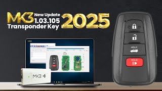 Introducing A New Update 0103105 Released For The MK3 Original Transponder Key Programming Tool [upl. by Kim]