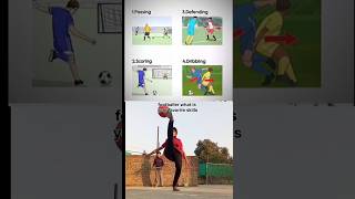 Footballer what is your favorite skills [upl. by Notlimah]