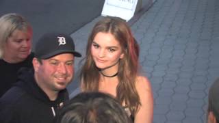 Kerris Dorsey and Dylan Minnette at the Showtime 2015 Emmy Eve Party at Sunset Tower Hotel in West H [upl. by Kcirevam]