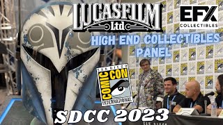 EFX Collectibles announcements at Lucasfilm High End Collectibles Panel [upl. by Deina998]