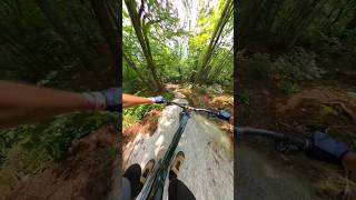 Dont 💩your pants when you ride this line mtb mountainbike downhill [upl. by Ocirema]