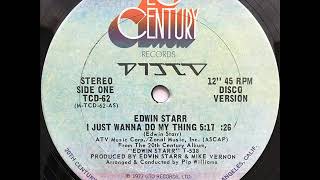 EDWIN STARR  I JUST WANNA DO MY THING [upl. by Olram76]