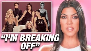 Kourtney Drops a BombshellMakes A Bold Move QUITS The Kardashians Kim amp Kris Betrayal Last Straw [upl. by Paugh]