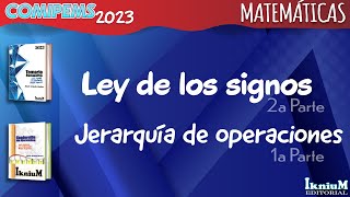 Ley de los signo y jerarquía de operaciones [upl. by Eleda]