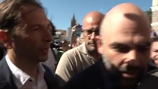 Saviano tra le lacrime «Sono disperato» [upl. by Lenette]