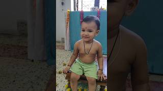 Abhyanga snan 🎇😍babydiwali abhyangasnan babyshorts babyboy diwalispecial diwalivibes [upl. by Jardena183]