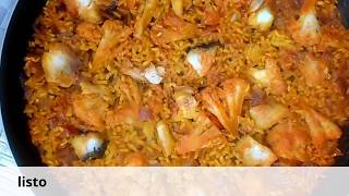 ARROZ CON BACALAO Y COLIFLOR [upl. by Nevak608]