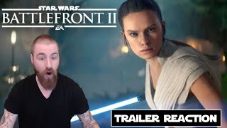 Star Wars Battlefront 2 The Rise Of Skywalker Trailer  Reaction [upl. by Anirec867]